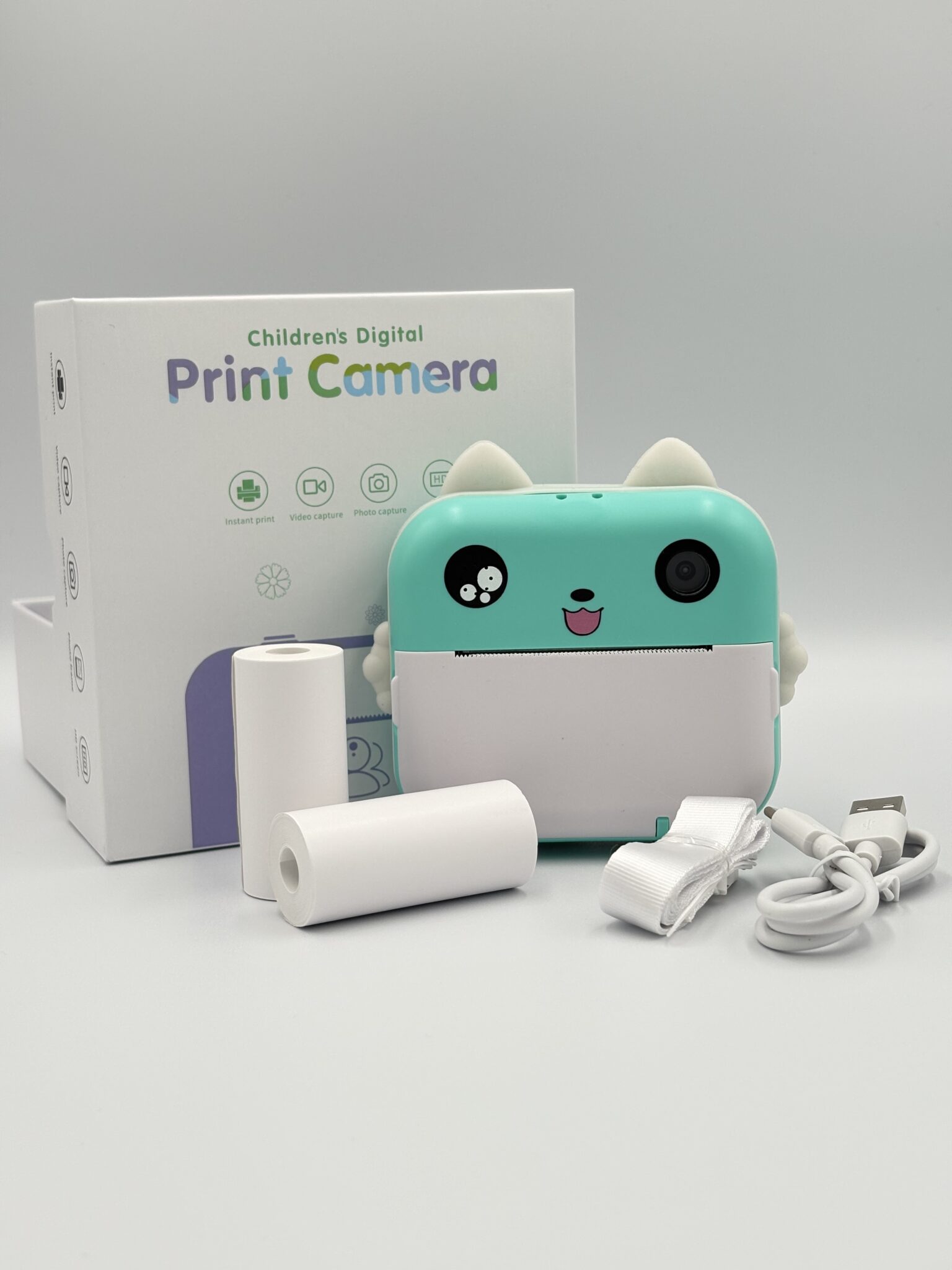 Dziecięcy Aparat Cyfrowy z Natychmiastowym Drukiem