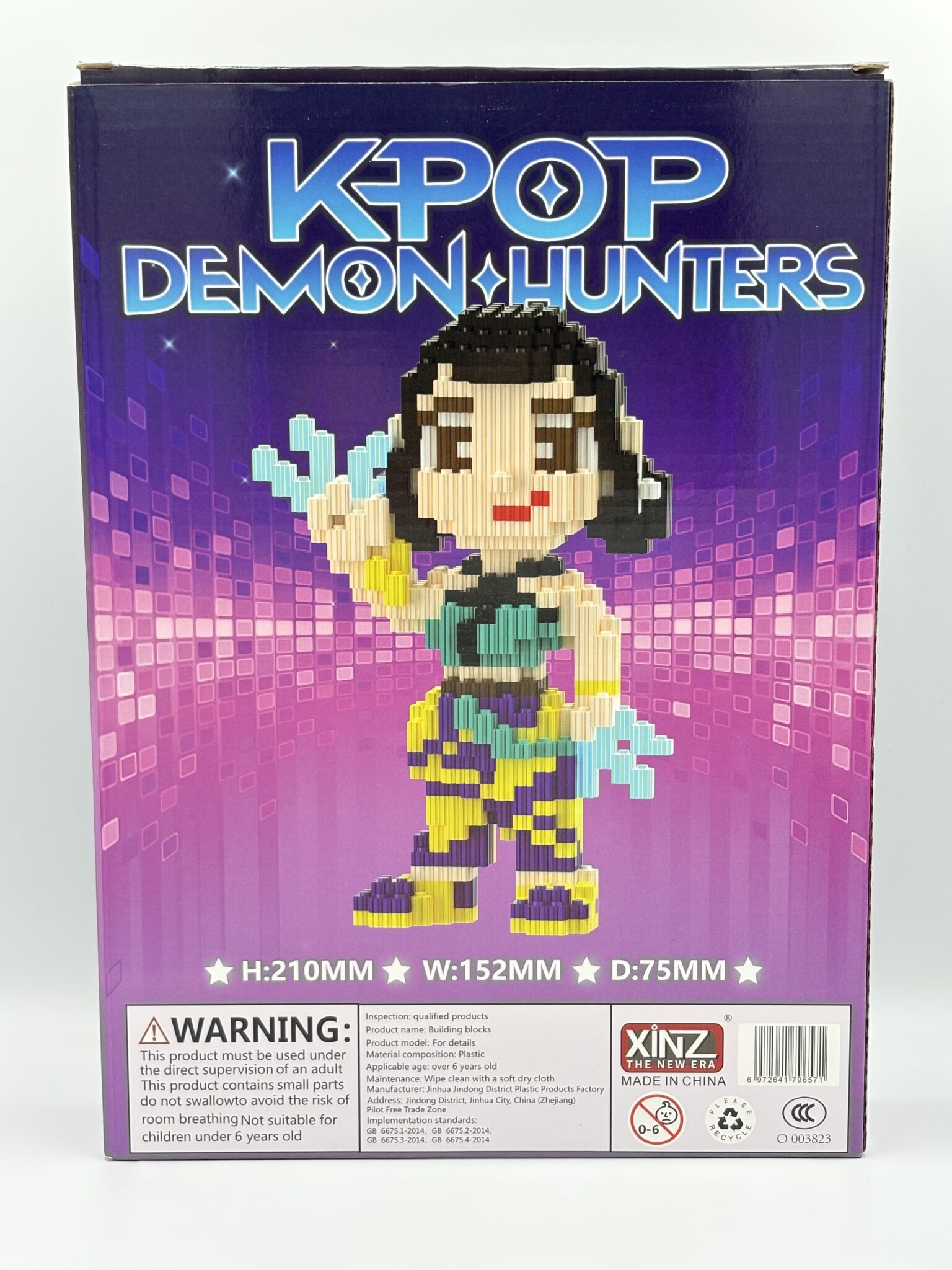 Klocki Konstrukcyjne Zoey 3D K-POP