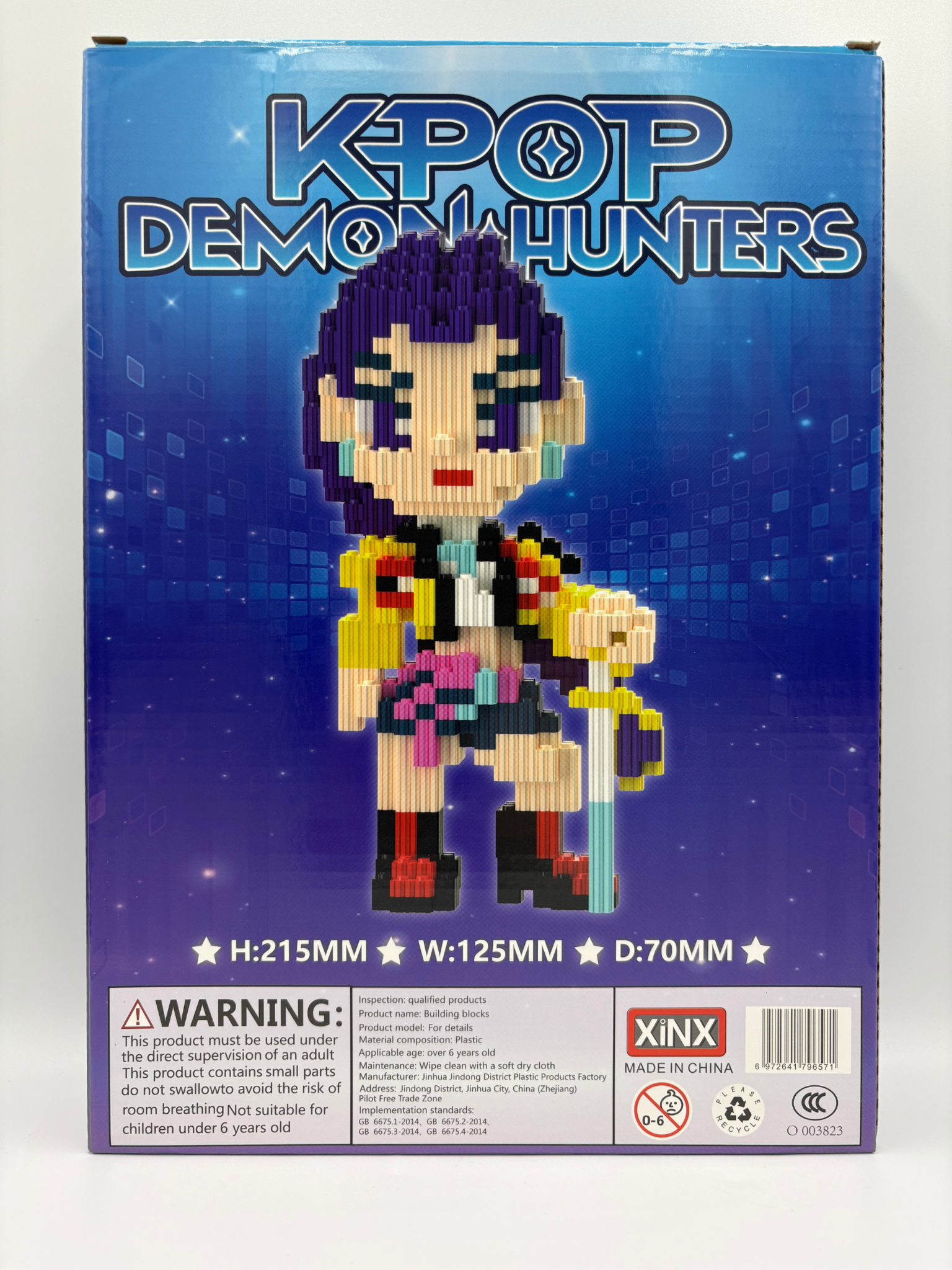 Klocki Konstrukcyjne Rumi 3D K-POP