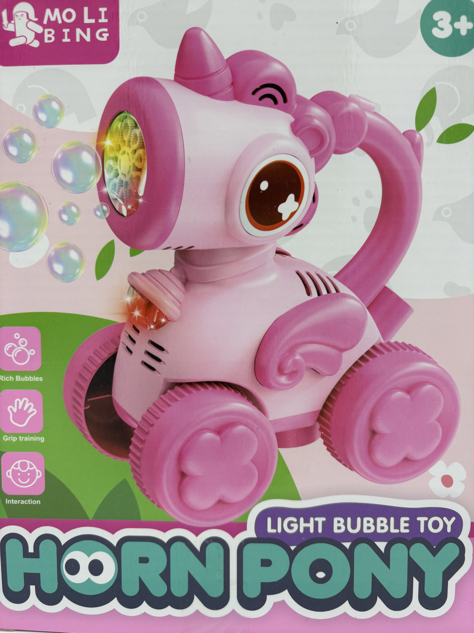 Pchacz Jednorożec Do Puszczania Baniek Mydlanych