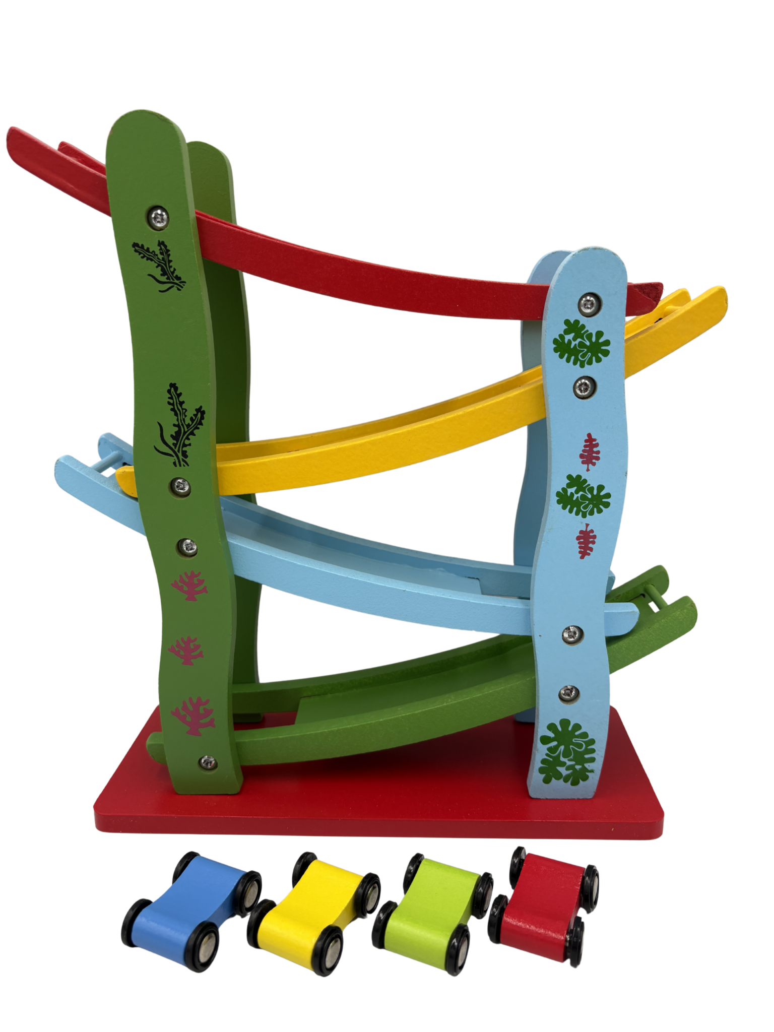 Drewniana Zjeżdżalnia Dla Autek