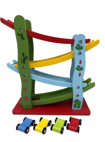 487 drewniana zjeżdżalnia