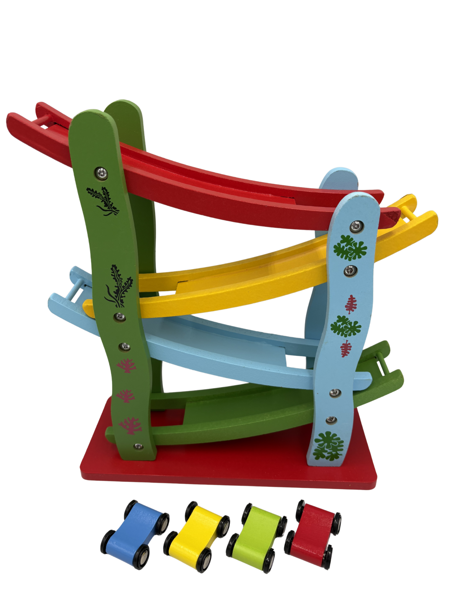 Drewniana Zjeżdżalnia Dla Autek