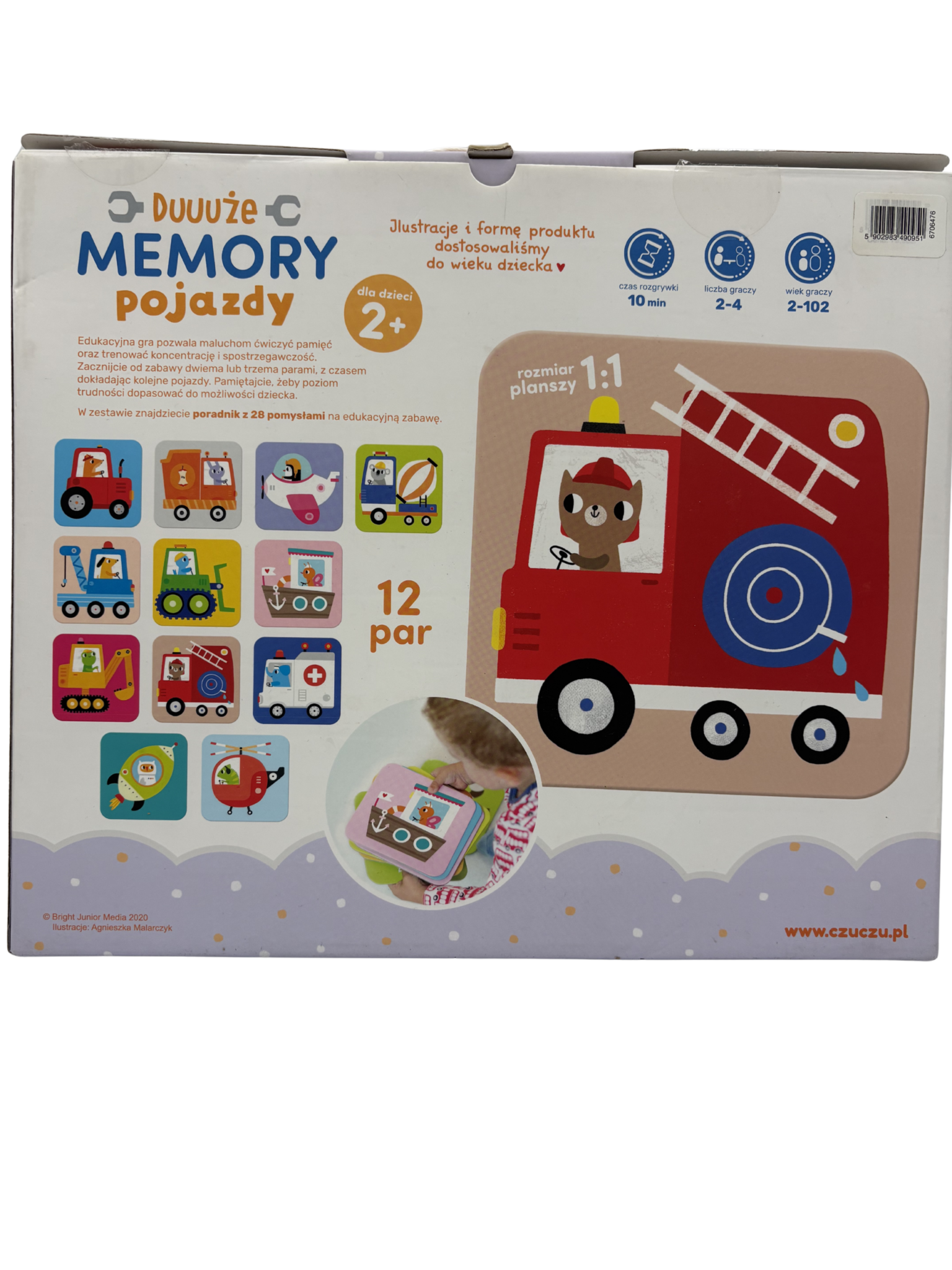 Memory Pojazdy Duże